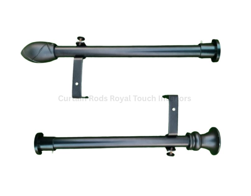 Steel Curtain Rods Royal Touch Interiors