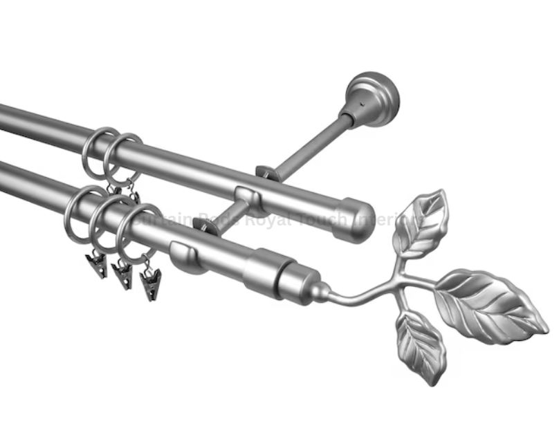 Double Curtain Rods Royal Touch Interiors