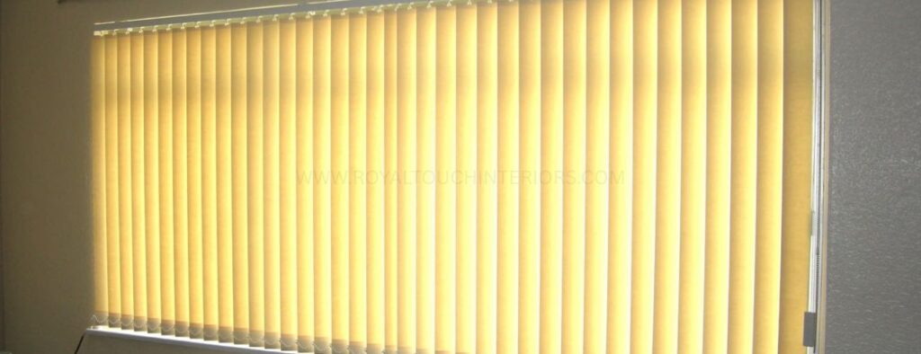 Vertical Blinds Royal Touch Interiors