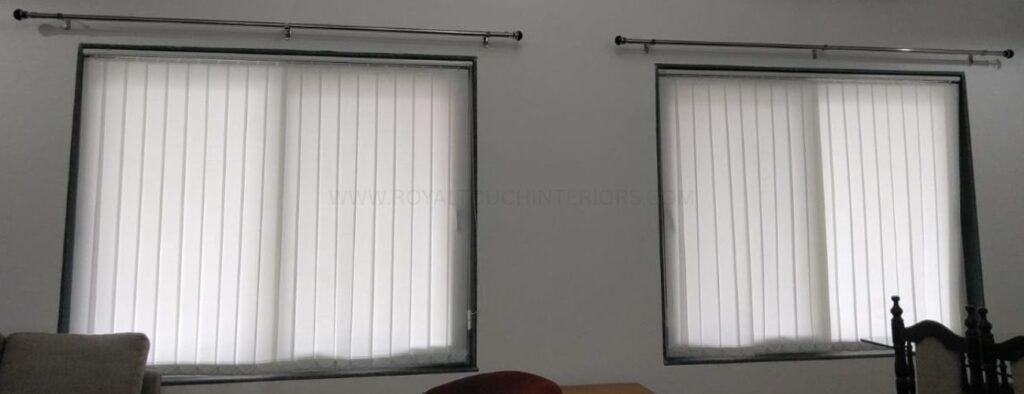 Vertical Blinds Royal Touch Interiors