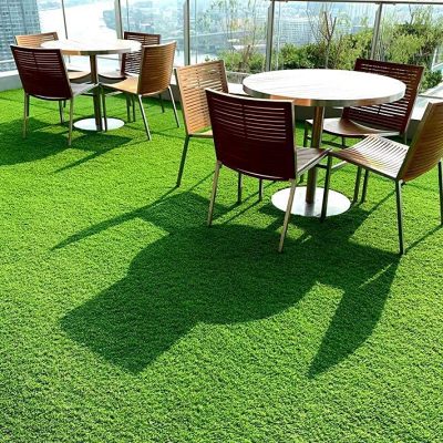 Artificial grass for roof