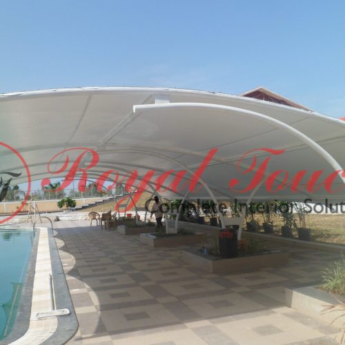 Tensile Structure - Car Shelter Parking Shed Structure Manufacturer from New Delhi