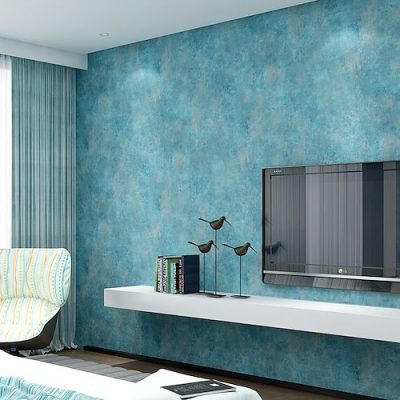 Wallpaper Wall Covering Sticker Film Modern Water ripple non Woven Home Decor 53*1000cm 2023 - US $16_99