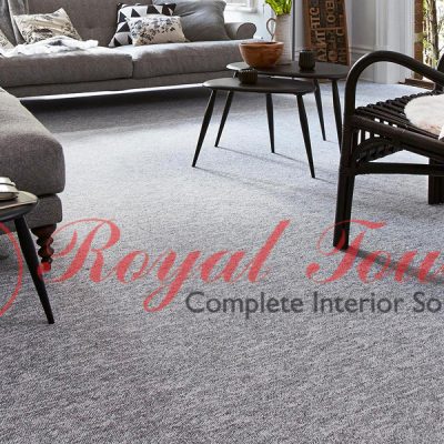 Grey wall to wall carpet